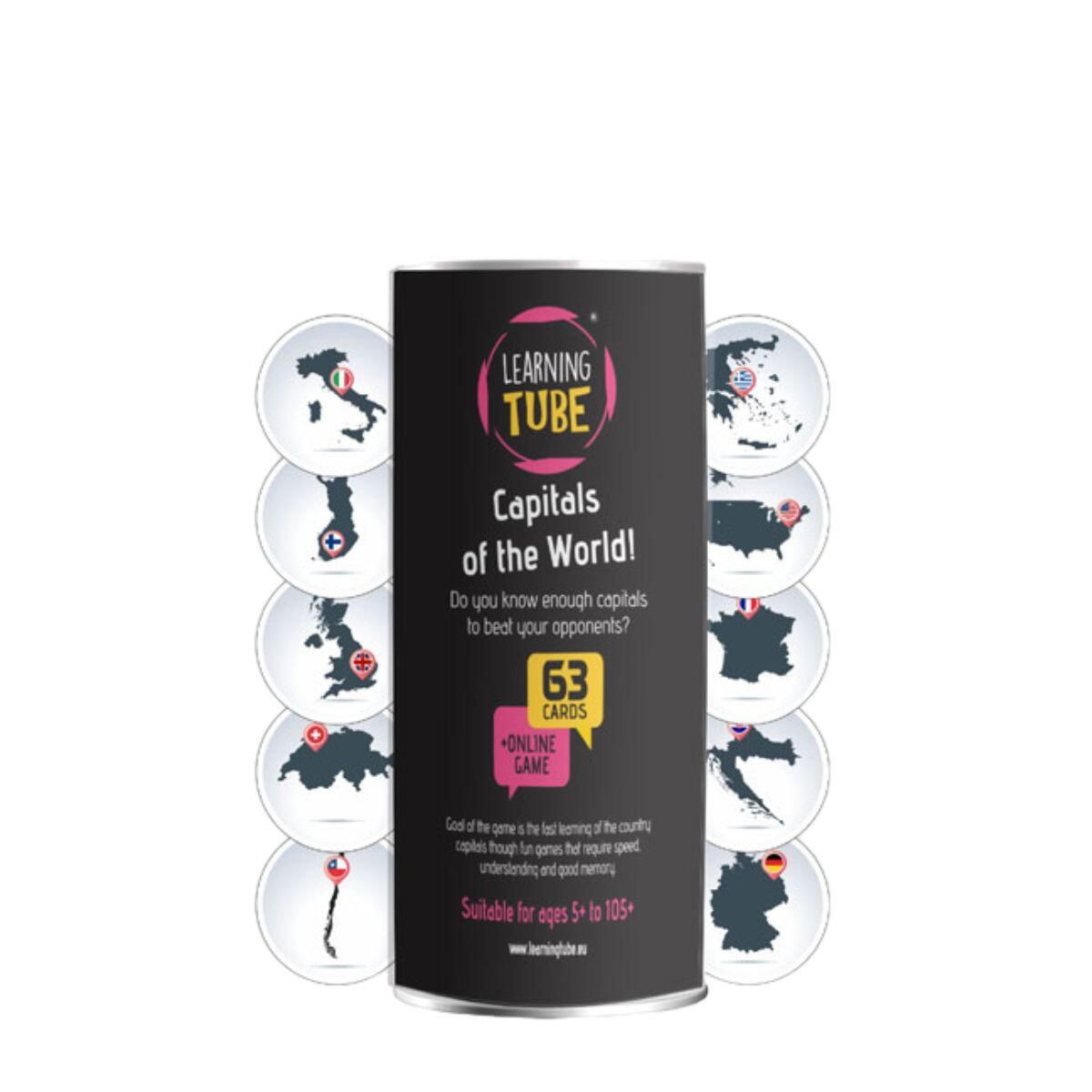 Joc Learning Tube® - Capitalele lumii [1]