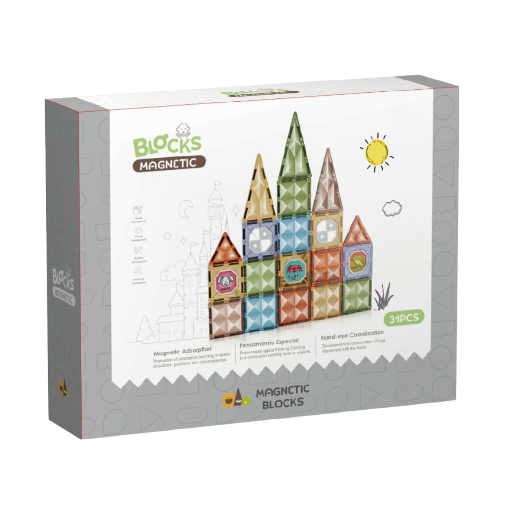 Joc magnetic Diamond - 31 piese (7.5 cm) [1]