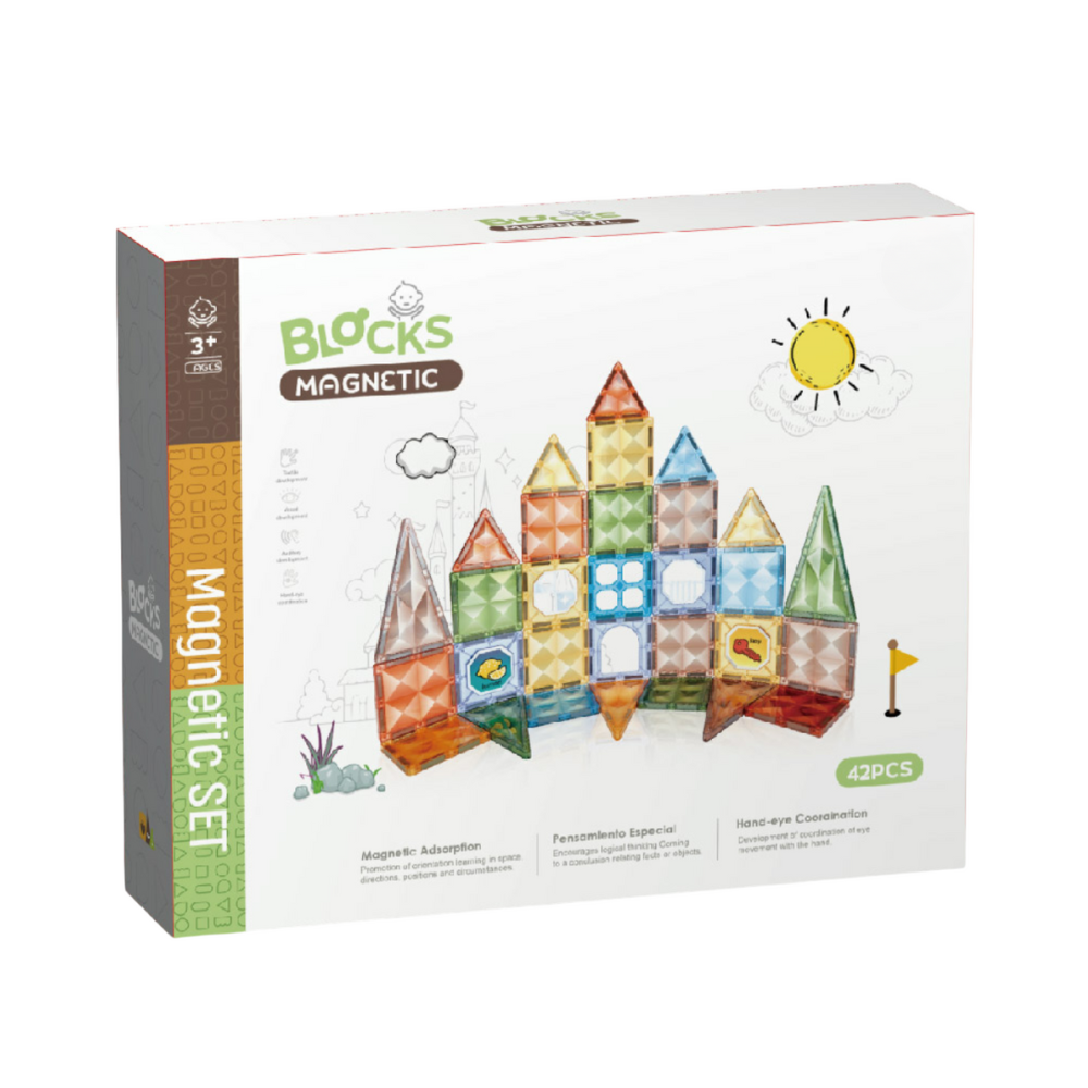 Joc magnetic Diamond - 42 piese (7.5 cm) [1]