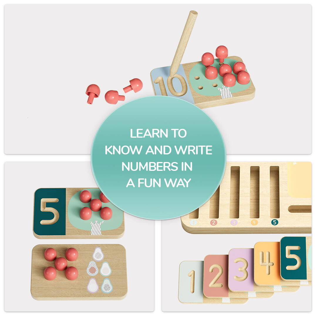 Joc matematic - Copacei cu fructe [10]