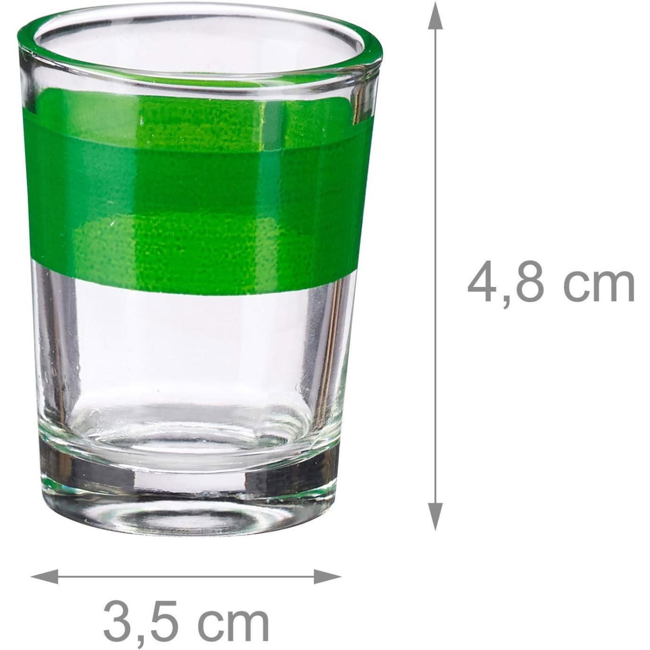 Joc Mini Loterie Flippy, Bingo, cu Pahare de Shot din Sticla, 20 x 20 x 19 cm, 48 Bile, Negru [3]