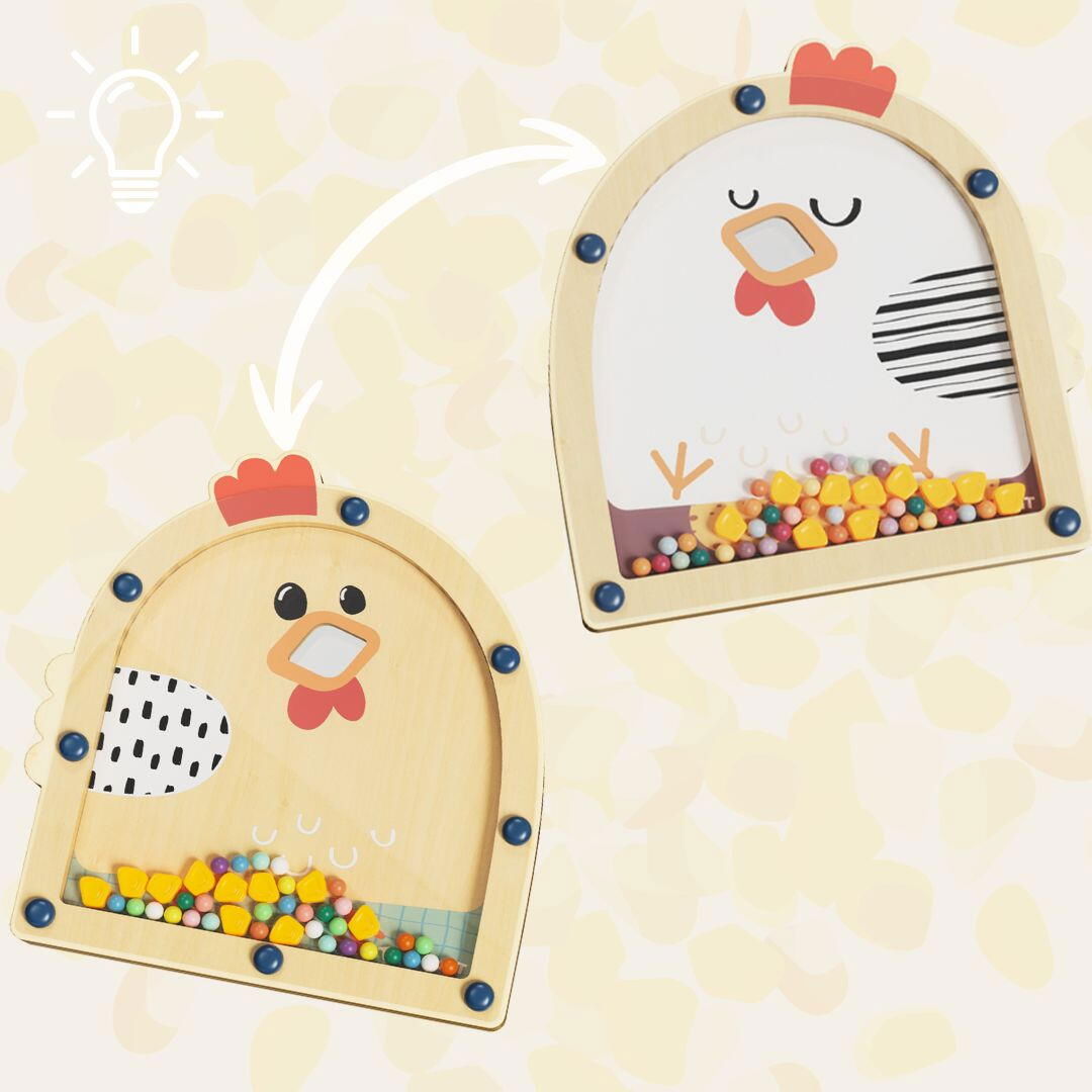 Joc Montessori - Hraneste gaina [4]