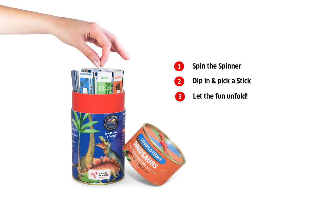 Joc Smart Sticks - Dinozauri [4]