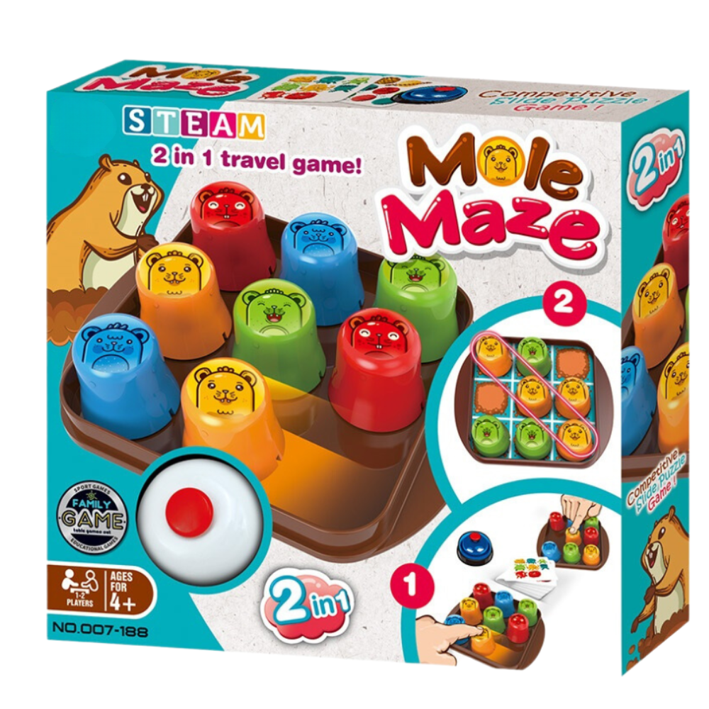 Joc STEAM 2 in 1 - Labirintul cartitei [1]