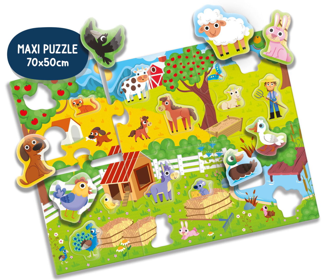 Joc tactil Montessori - Ferma [3]