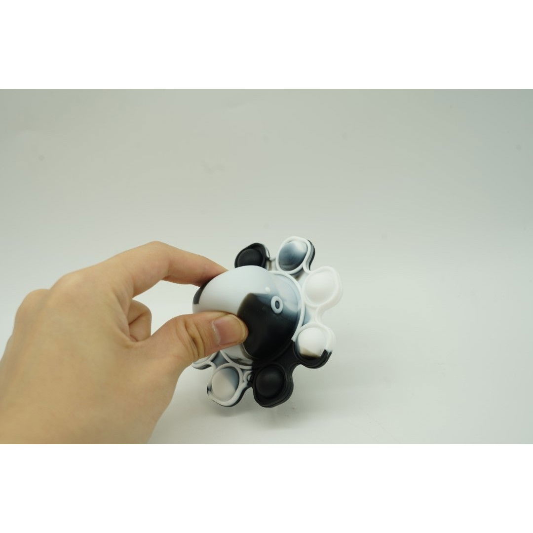 Jucarie antistres din silicon, Flippy®, Pop It Now and Flip It, Caracatita reversibila, Multicolor, V8 [6]