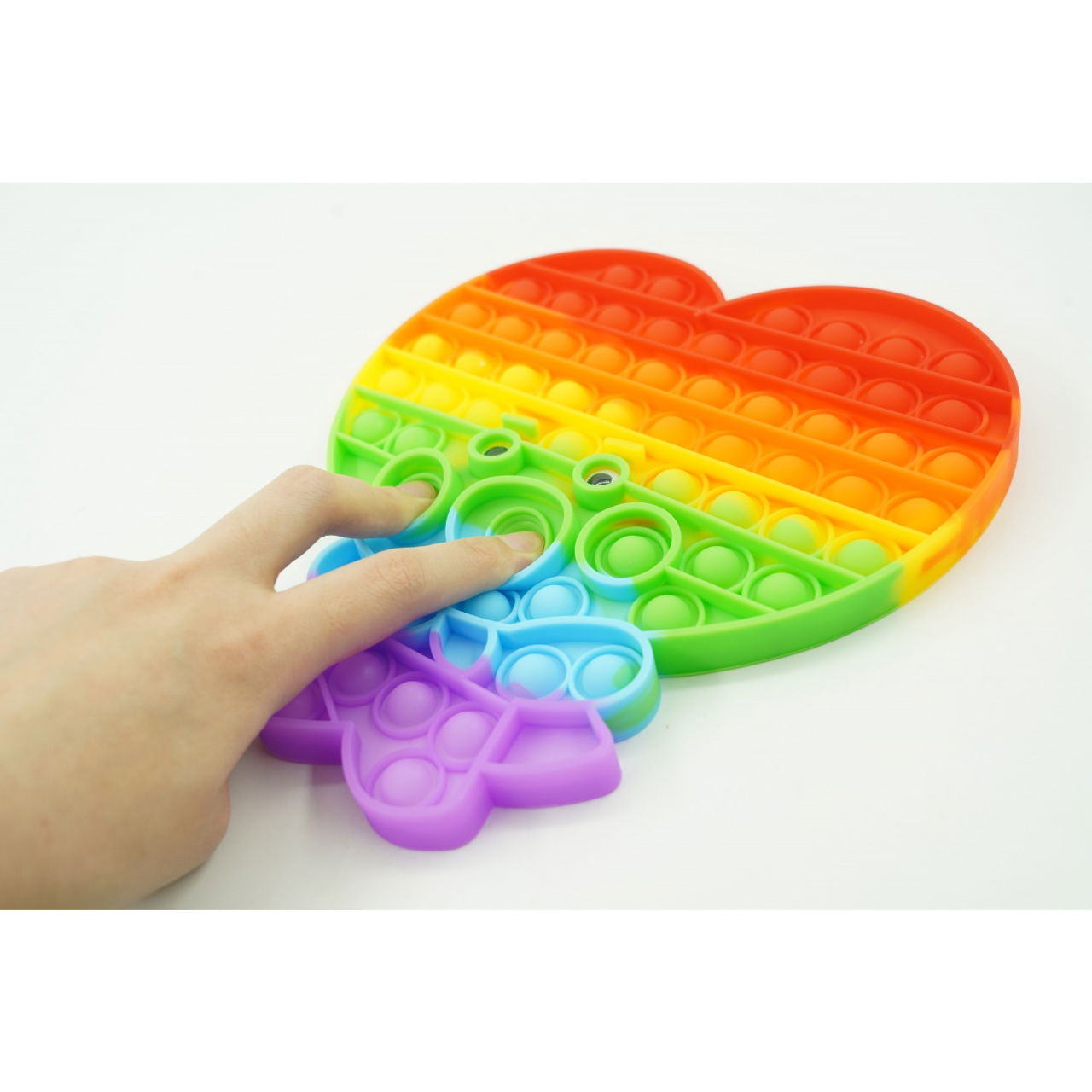 Jucarie antistres din silicon, Flippy, Pop It Now and Flip It, Maimuta mare, Multicolor [6]