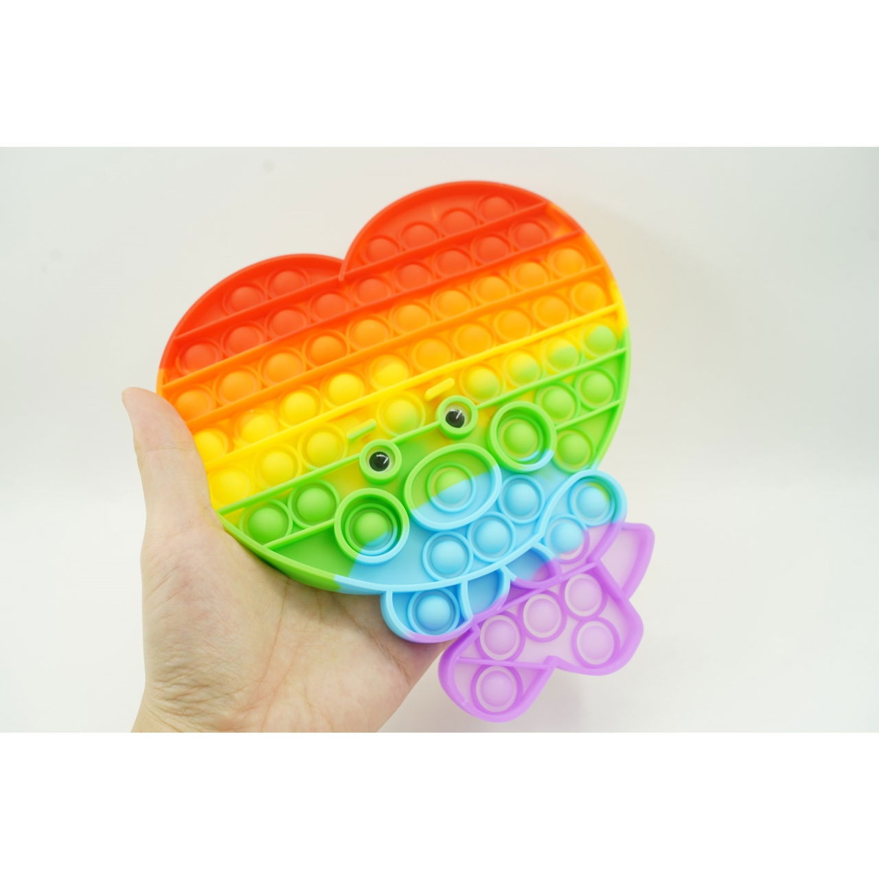 Jucarie antistres din silicon, Flippy, Pop It Now and Flip It, Maimuta mare, Multicolor [7]