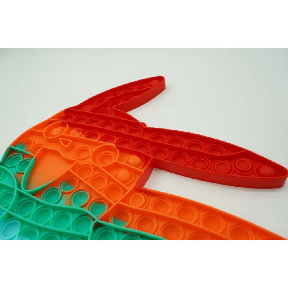 Jucarie antistres din silicon Flippy, Pop it Now and Flip It ,Pikachu ,Multicolor [2]