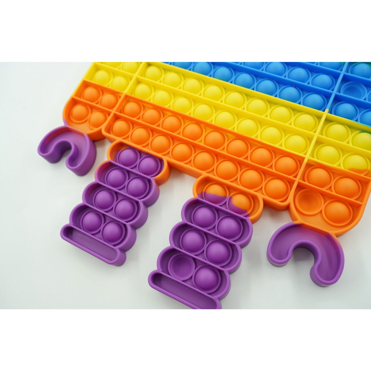 Jucarie antistres din silicon Flippy, Pop it Now and Flip It ,Robot ,Multicolor ,Model 3 [4]