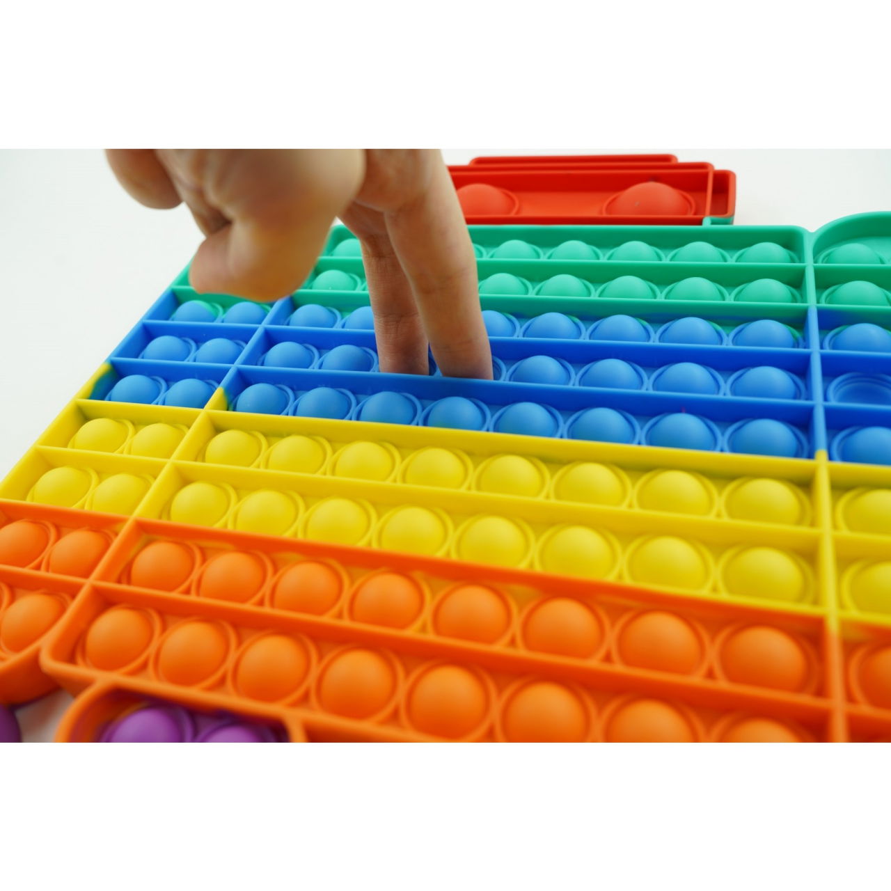 Jucarie antistres din silicon Flippy, Pop it Now and Flip It ,Robot ,Multicolor ,Model 3 [5]