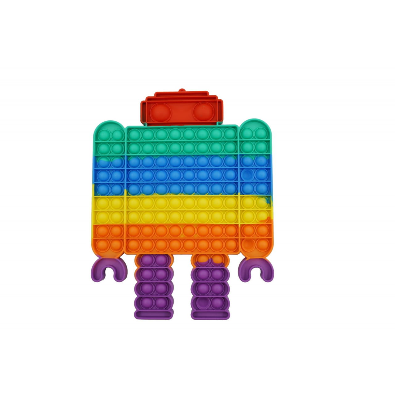 Jucarie antistres din silicon Flippy, Pop it Now and Flip It ,Robot ,Multicolor ,Model 3 [1]