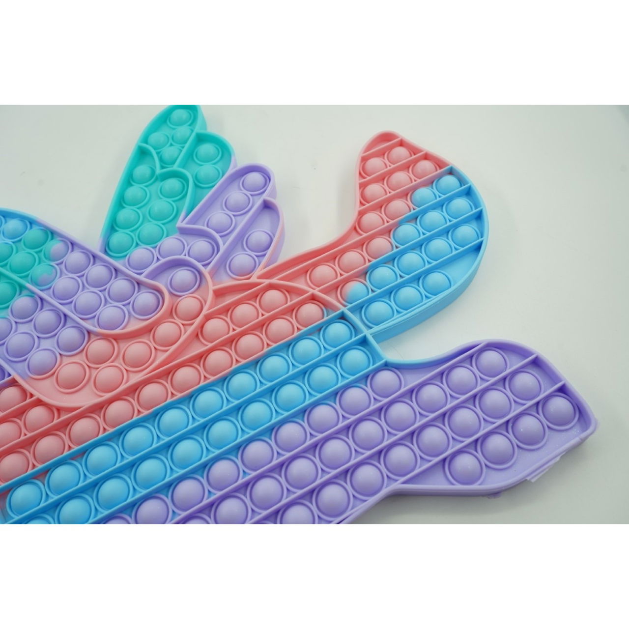 Jucarie antistres din silicon Flippy, Pop it Now and Flip It ,Unicorn cu aripi ,Curcubeu [3]