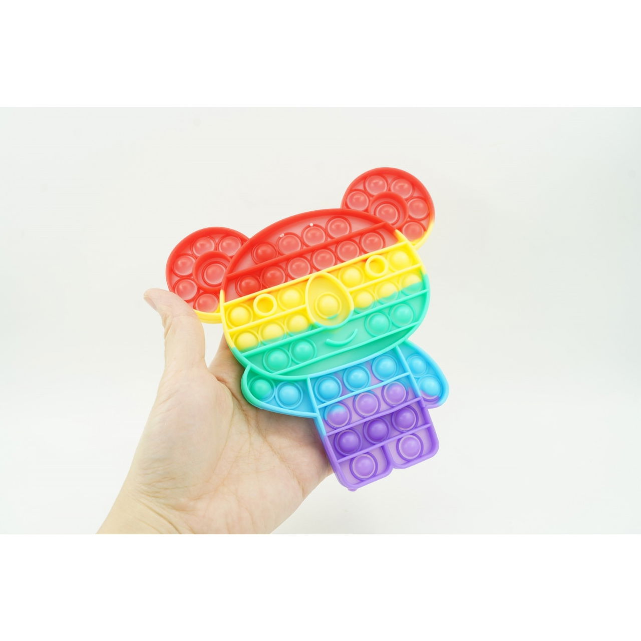 Jucarie antistres din silicon, Flippy, Pop It Now and Flip It, Ursulet Koala, Multicolor [7]