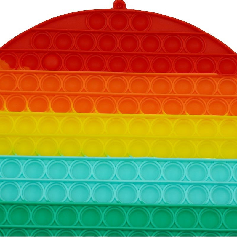 Jucarie antistres din silicon Pop it now, forma Rotund, multicolor, urias [7]
