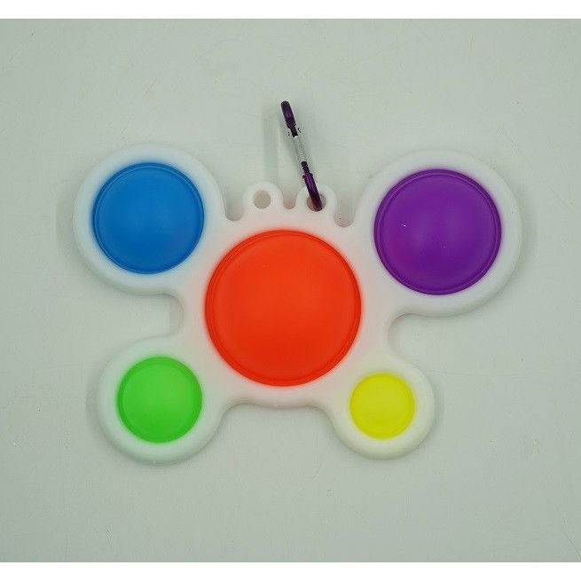 Jucarie Antistres Flippy - Fidget Toy, Simple Dimple, Crab, Multicolor [2]