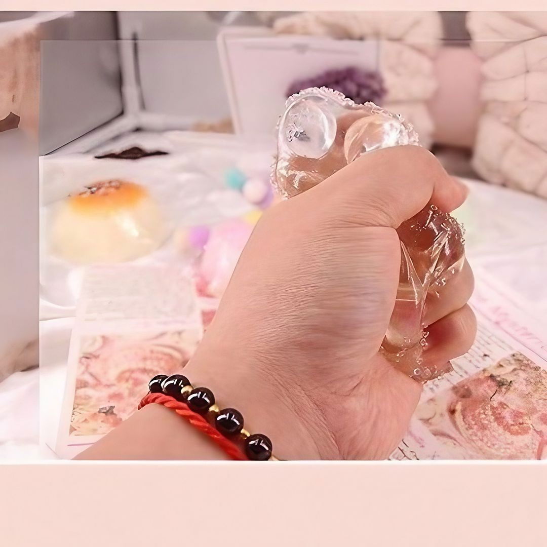 Jucarie Antistres Squishy, Flippy, cu Revenire Lenta, Squeeze Pinch, Family Model Animalute, Ambalaj Transparent [4]