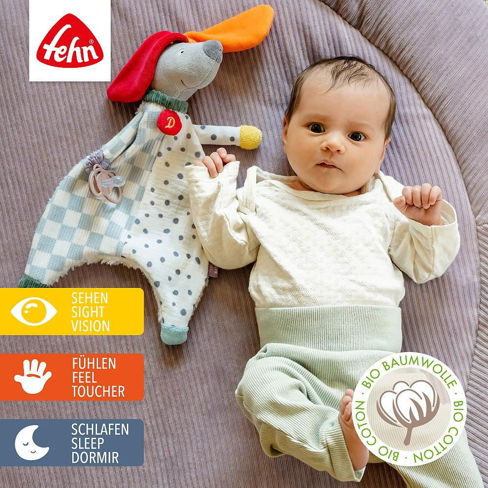 Jucarie cu inel pentru suzeta - Catelus NATUR [5]