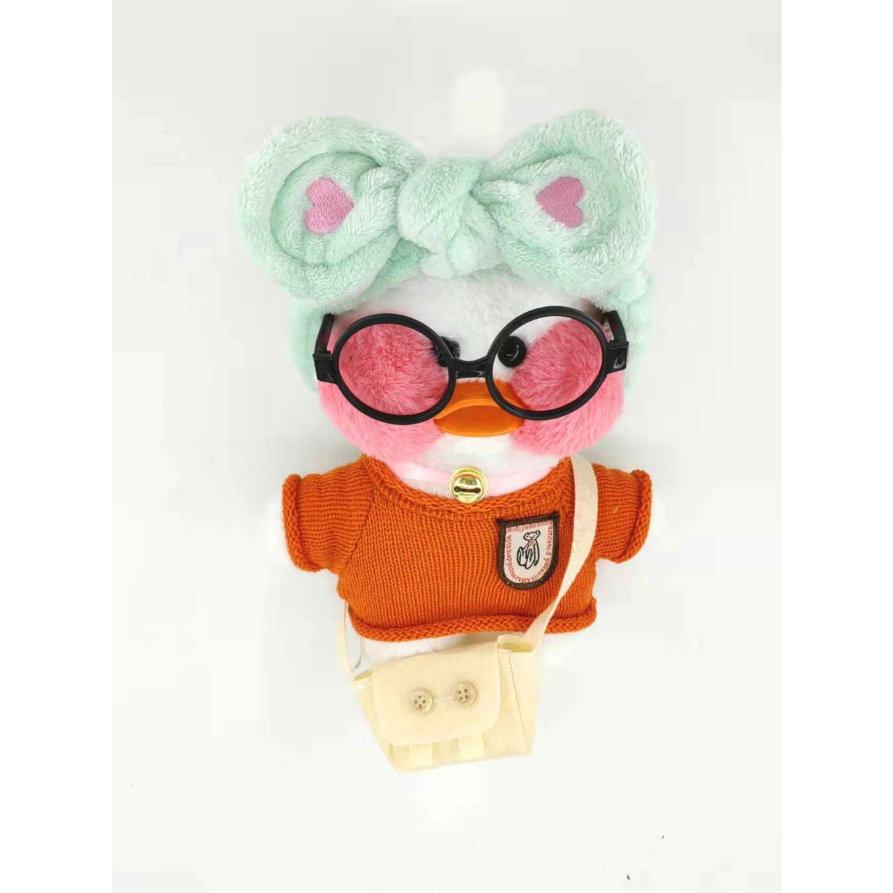 Jucarie De Plus Rata Lalafanfan Flippy - Obrajii Rosii, Haine Si Accesorii Random, Diverse culori [2]