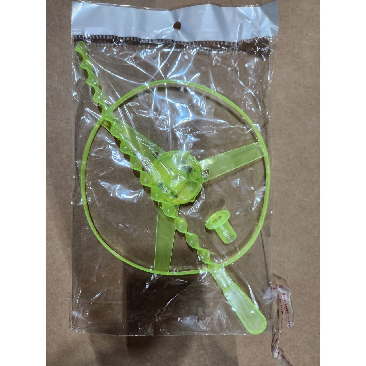 Jucarie Disc Zburator, Flippy, cu Lumini, Manual, din ABS, +14 Ani, Galben [2]