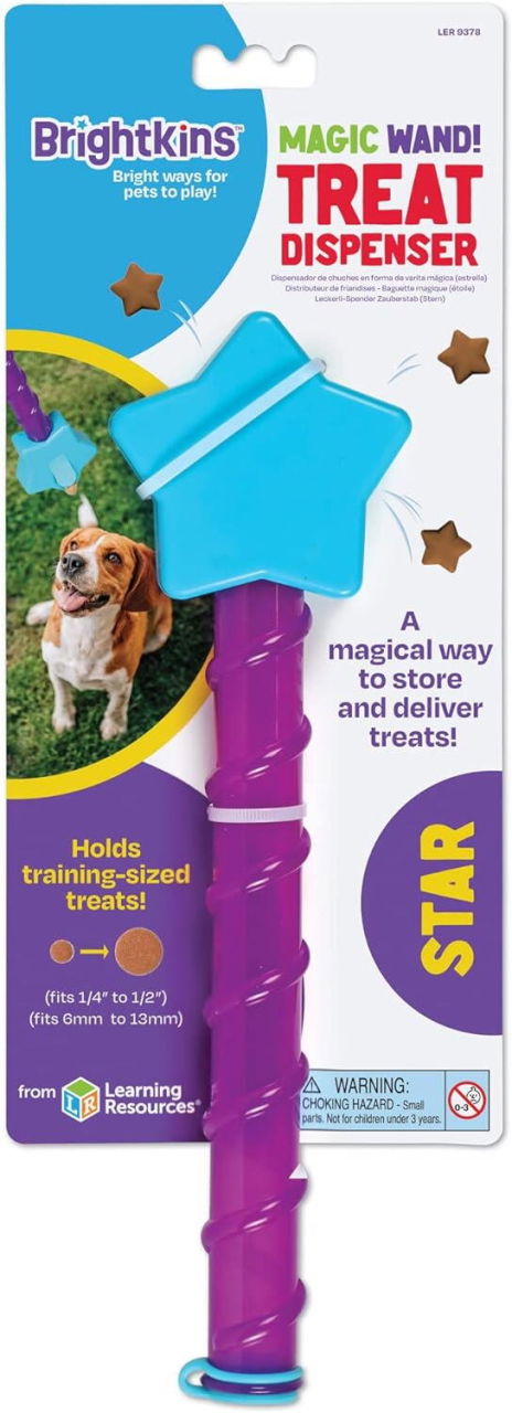 Jucarie dresaj caini - Jucarie eliberare recompense - Bagheta magica (stea) [2]