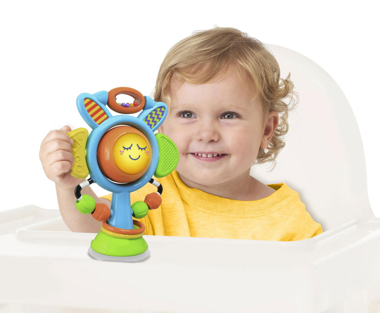 Jucarie interactiva cu ventuza - Floarea soarelui [4]