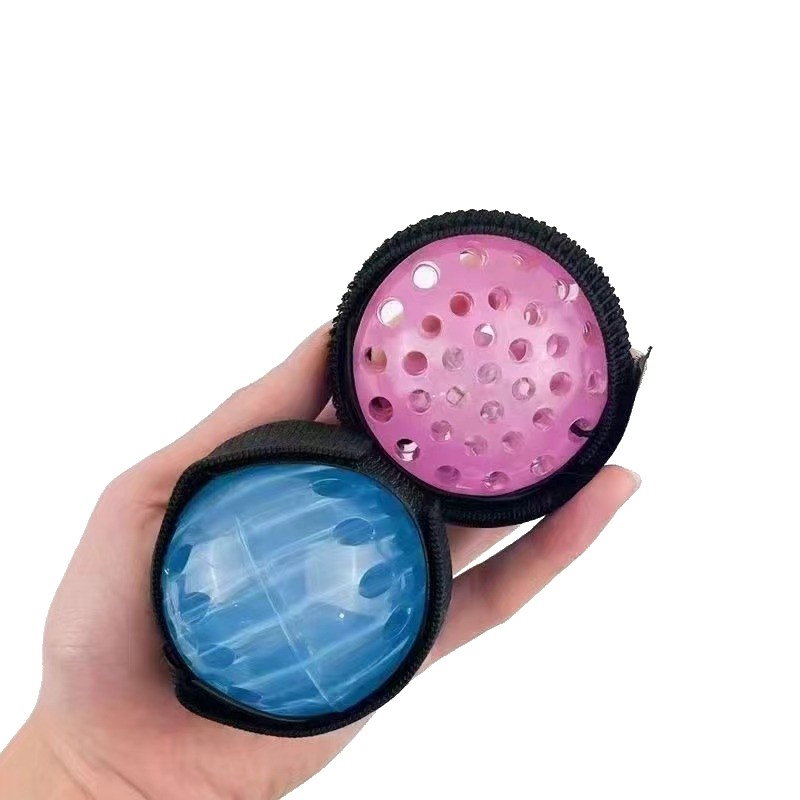 Jucarie Interactiva, Flippy, Minge Saltareata Crystal Ball, cu Banda Elastica, 6 cm, +7 Ani, din Plastic, Roz [2]