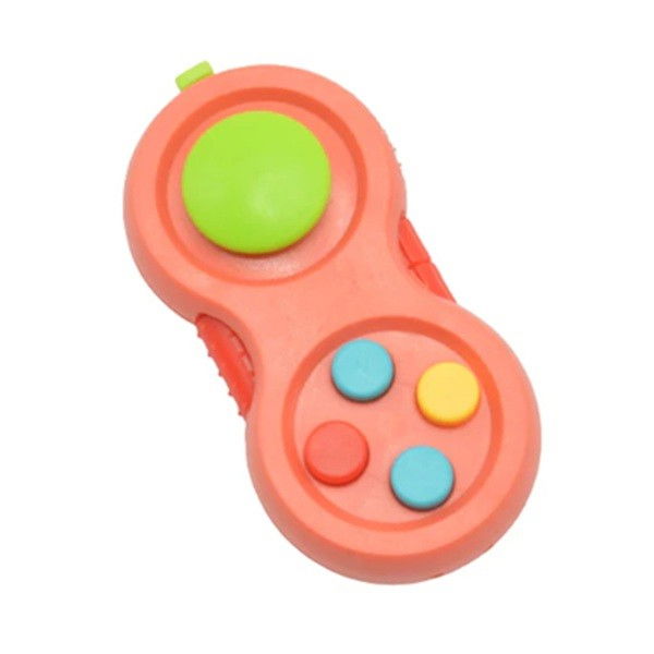 Jucarie Interactiva, Flippy, Model Fidget Pad, Antistres, +3 Ani, Functii Multiple, 5.5 x 3.5 x 11 cm, Roz [4]