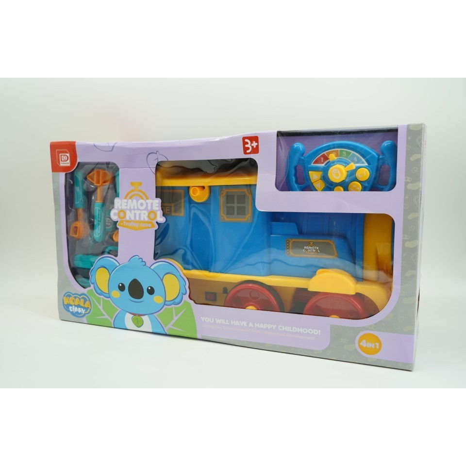 Jucarie locomotiva cu telecomanda si set prim ajutor [6]