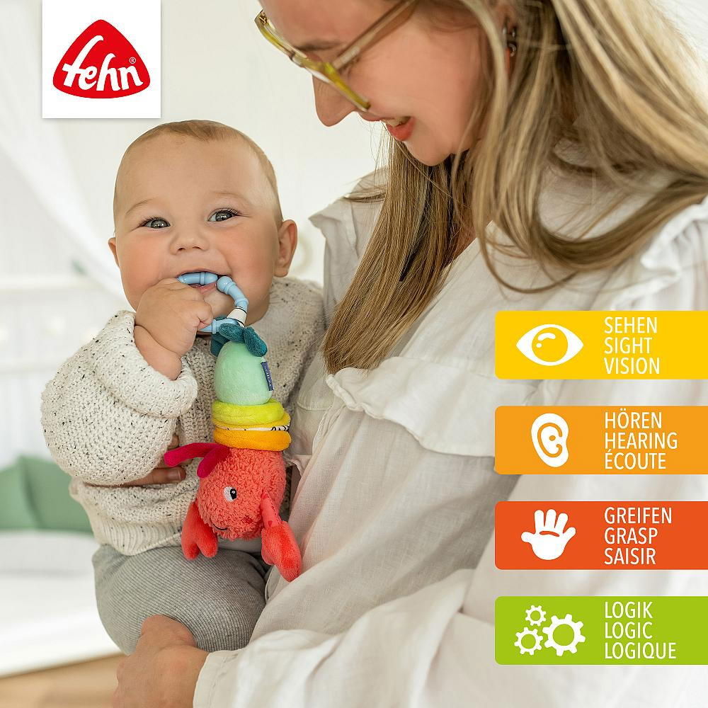 Jucarie pentru carucior cu vibratii - Racul vesel [4]