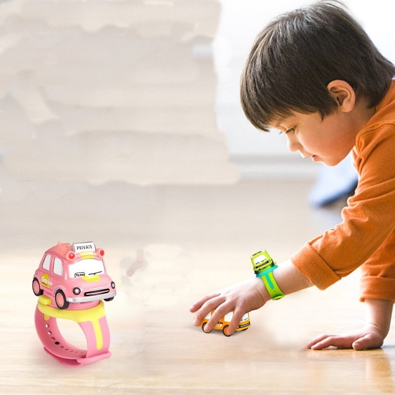 Jucarie pentru copii, Flippy, Masina-ceas, Roz [3]