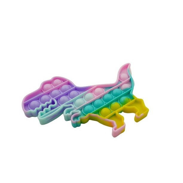 Jucarie Pop it Now &amp;amp; Flip it, Push Bubble Dinozaur Multicolor [3]