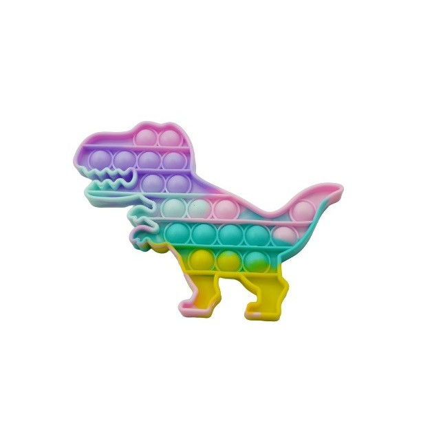 Jucarie Pop it Now &amp;amp; Flip it, Push Bubble Dinozaur Multicolor [1]
