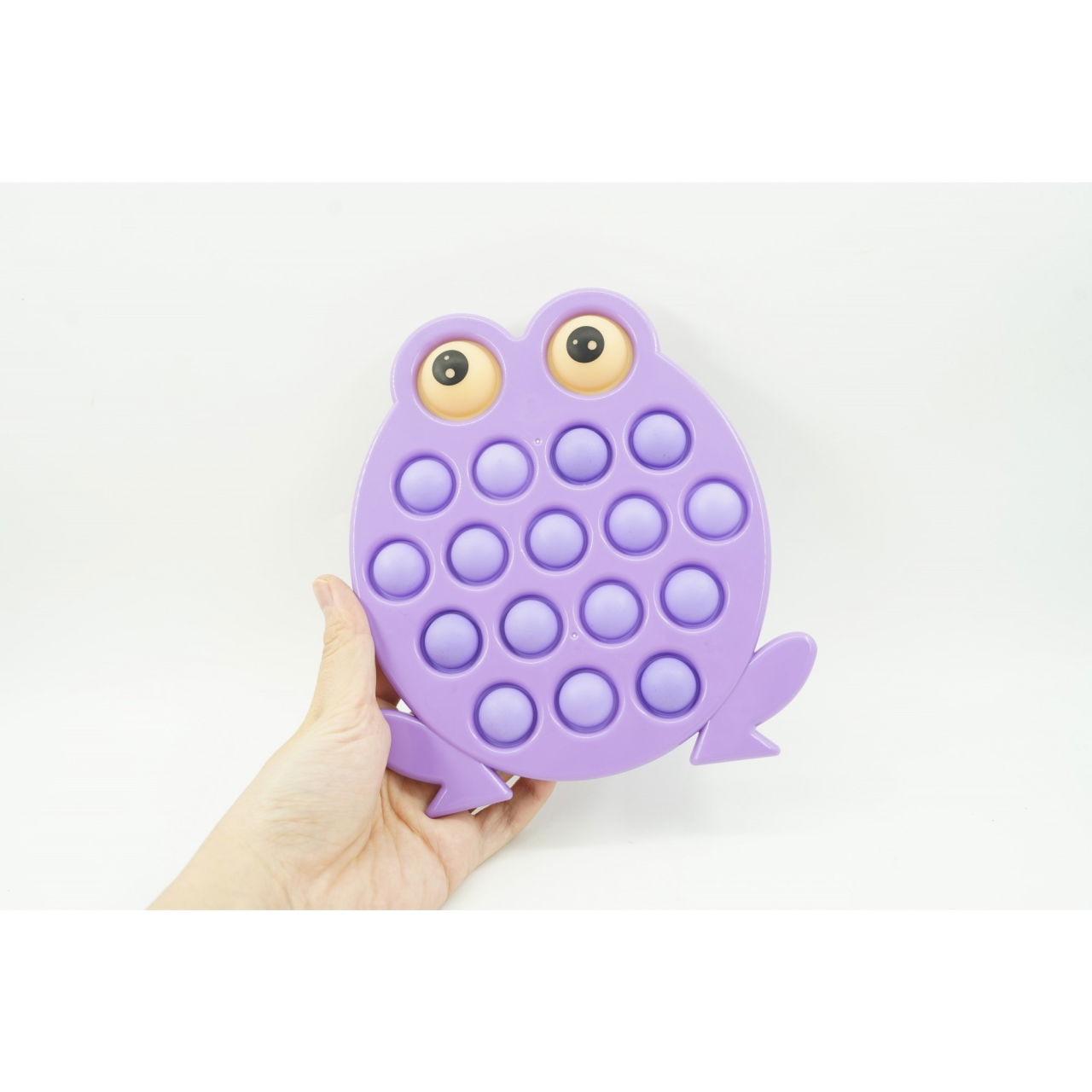 Jucarie senzoriala antistres, Simple Dimple, Broasca, Mov [5]
