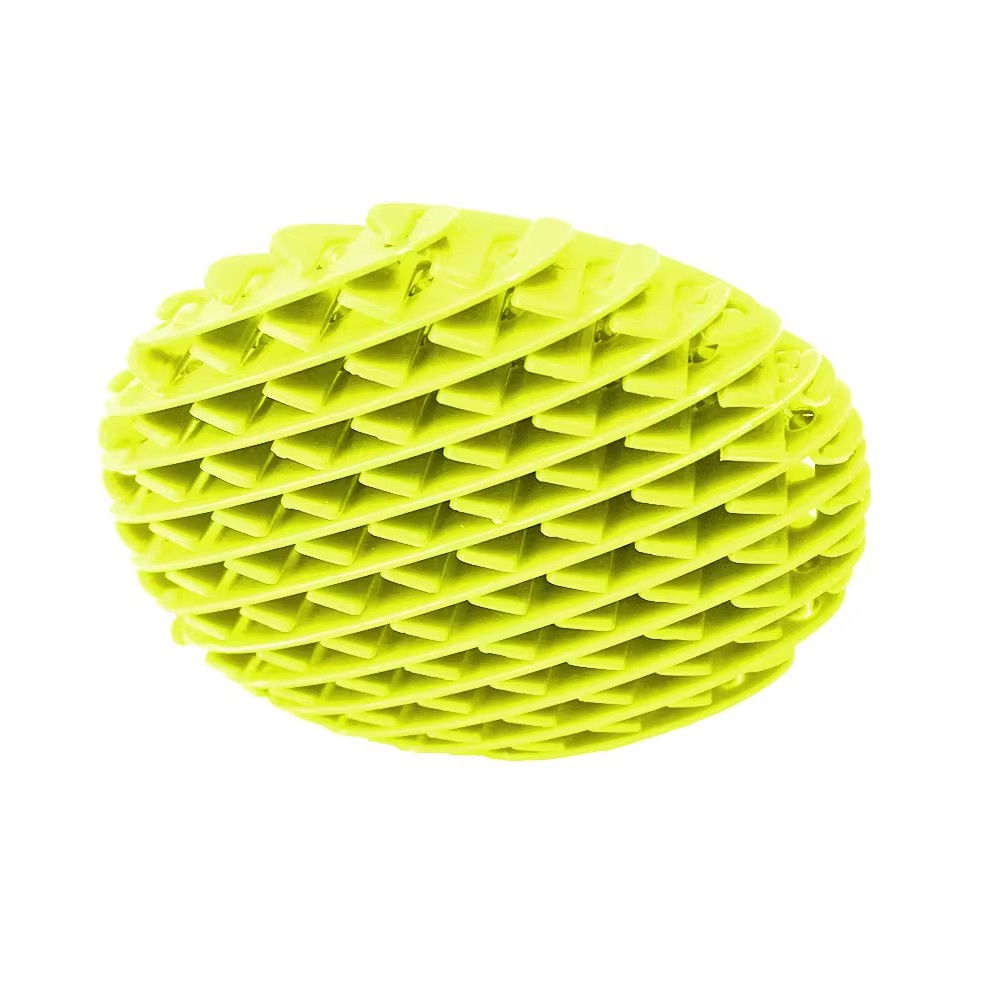 Jucarie Worm Fidget de Decompresie, Flippy, Anti Stres, Dimensiune Compacta 10 cm, Dimensiune Extinsa 24.5 cm, Galben [3]