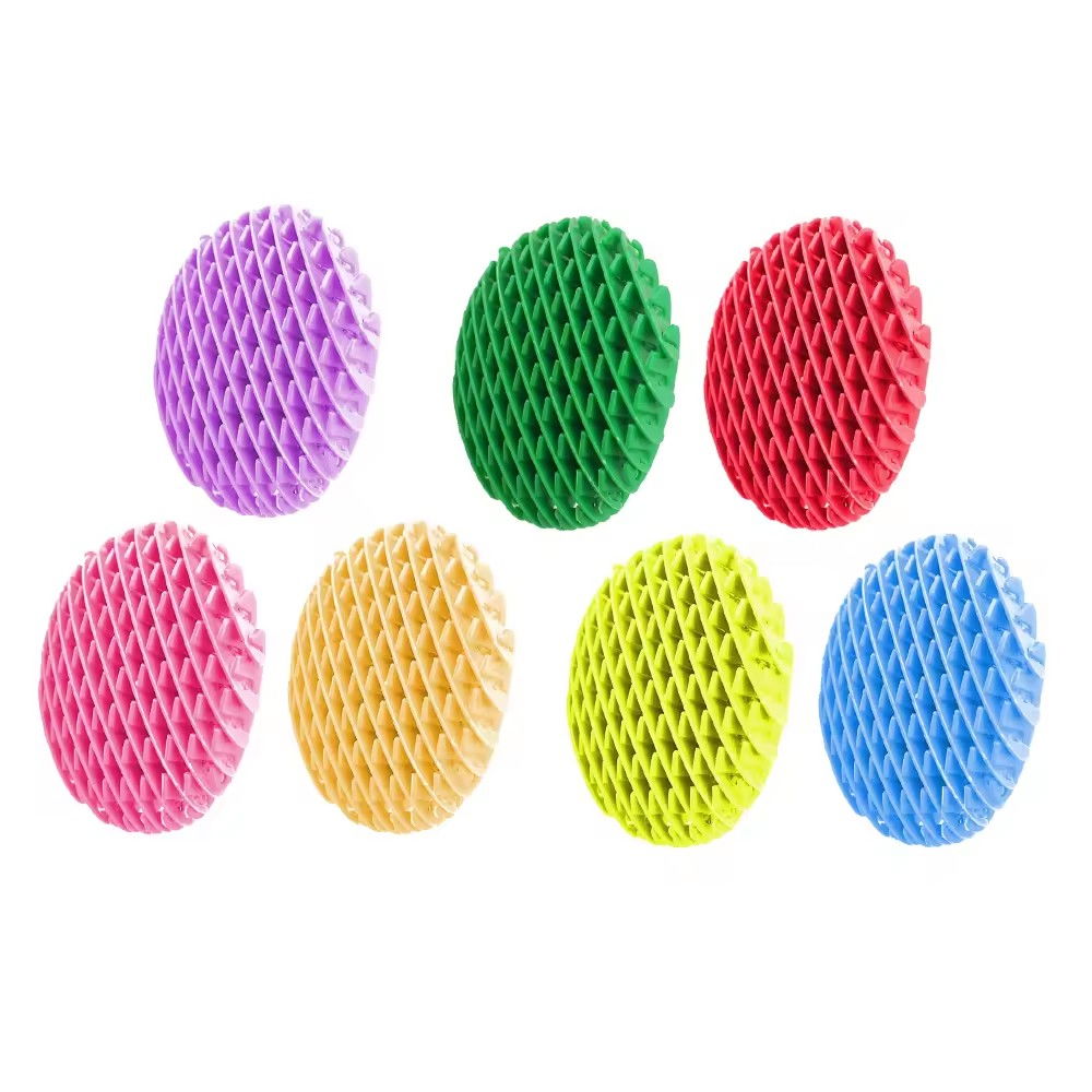 Jucarie Worm Fidget de Decompresie, Flippy, Anti Stres, Dimensiune Compacta 10 cm, Dimensiune Extinsa 24.5 cm, Galben [7]