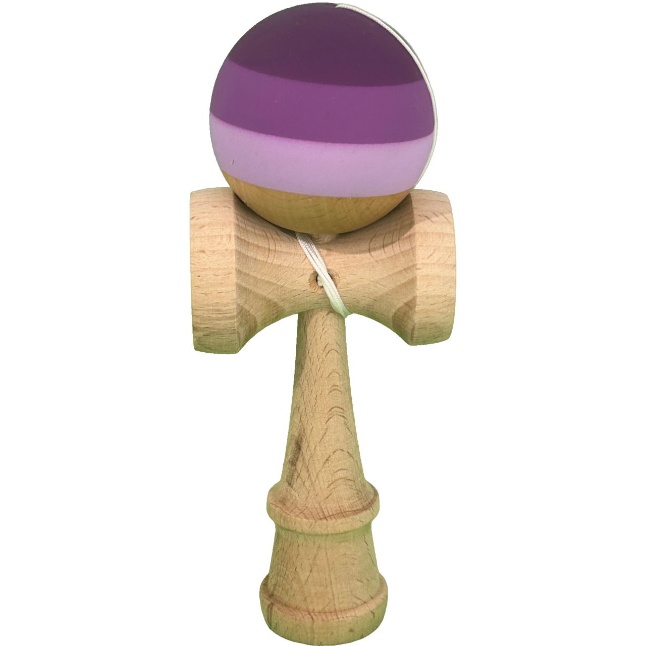 Kendama X Originala, Profesionala, Flippy, din Lemn, 18 cm, Rubber Grip, Purpuriu/Mov/Lila [1]