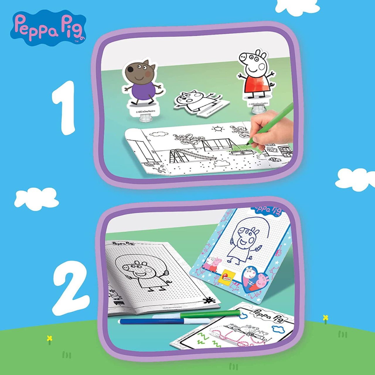Kit creatie cu ghiozdanel - Peppa Pig [4]