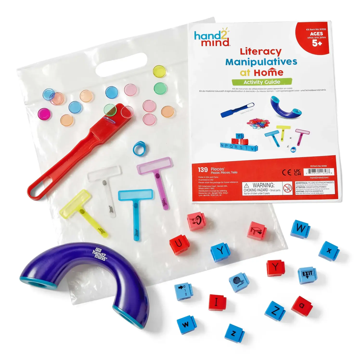 Kit de materiale tactile - Invat sa scriu & citesc (lb. engleza) [3]