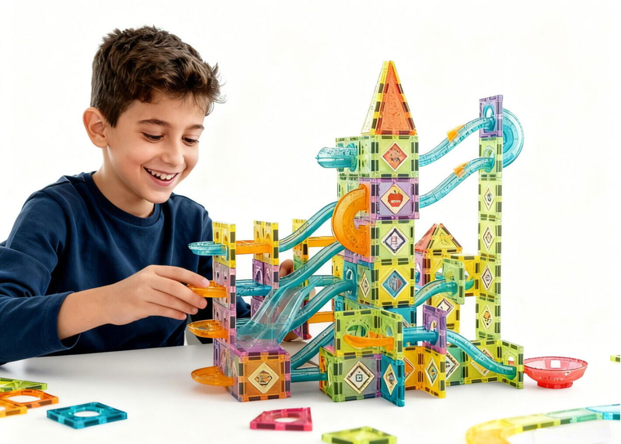 Labirintul meu magnetic - 226 piese (5.5 cm) [4]