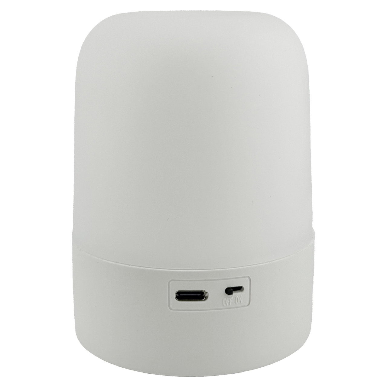 Lampa LED Reincarcabila, Flippy, Control tactil, Lumina in 3 culori albe, Lampa pentru Dormitor, 16 Culori RGB, Lumina de Noapte in Camera Copiilor, 11 x 8 x 8 cm, Alb [8]