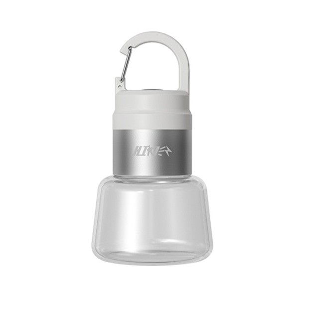 Lampa Portabila, Flippy, de Voiaj/Camping, Incarcare USB, IPX5, LED RGB, din ABS, 300 mAh, 10 x 5.5 x 5.5 cm, Alb [3]