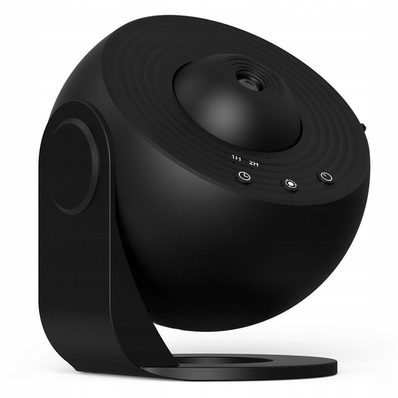 Lampa Tip Proiector Galaxie, Flippy, pentru Dormitor, Tematica Cer Instelat, Model Glob, HD, Rotire 360 de Grade, 20 de Imagini, Incarcare USB, 10 W, 15x15 cm, Negru [8]