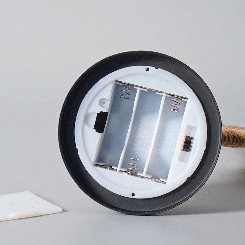 Lampa veghe Flippy, semi-luna cu stea din sticla, led, 28x15 cm, alb cald [6]