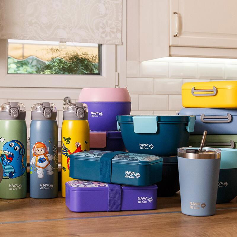 Lunchbox Nava WE care 650 ml gri [3]