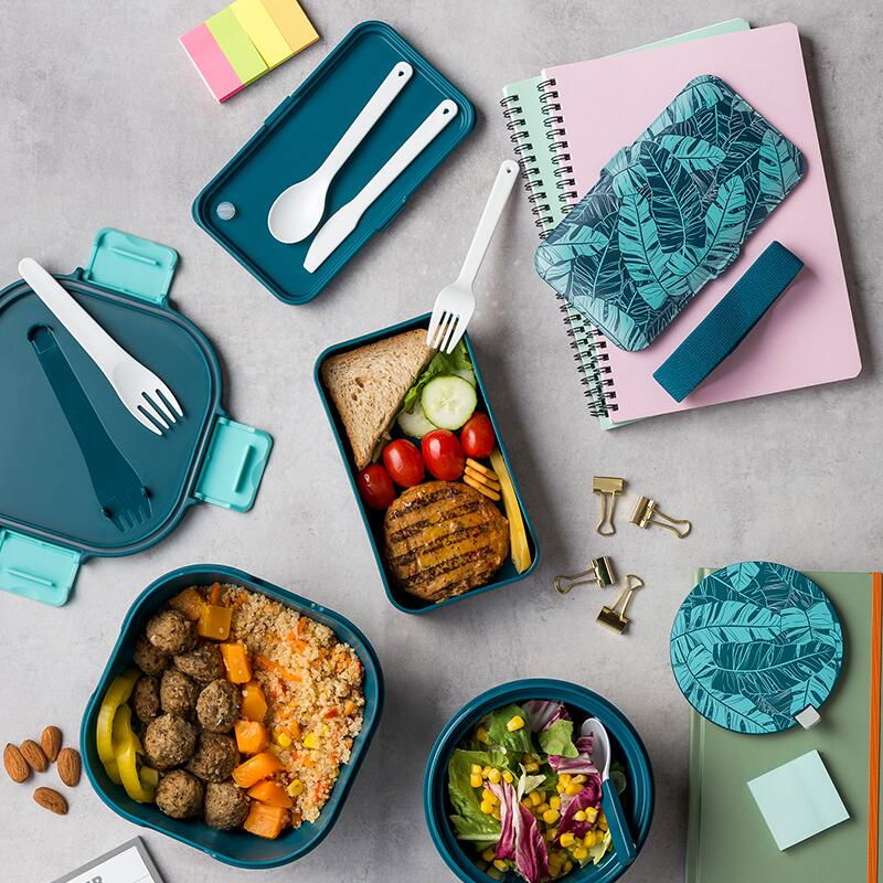 Lunchbox Nava WE care 650 ml gri [24]