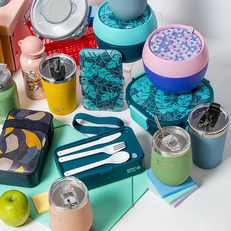 Lunchbox Nava WE care 650 ml gri [22]