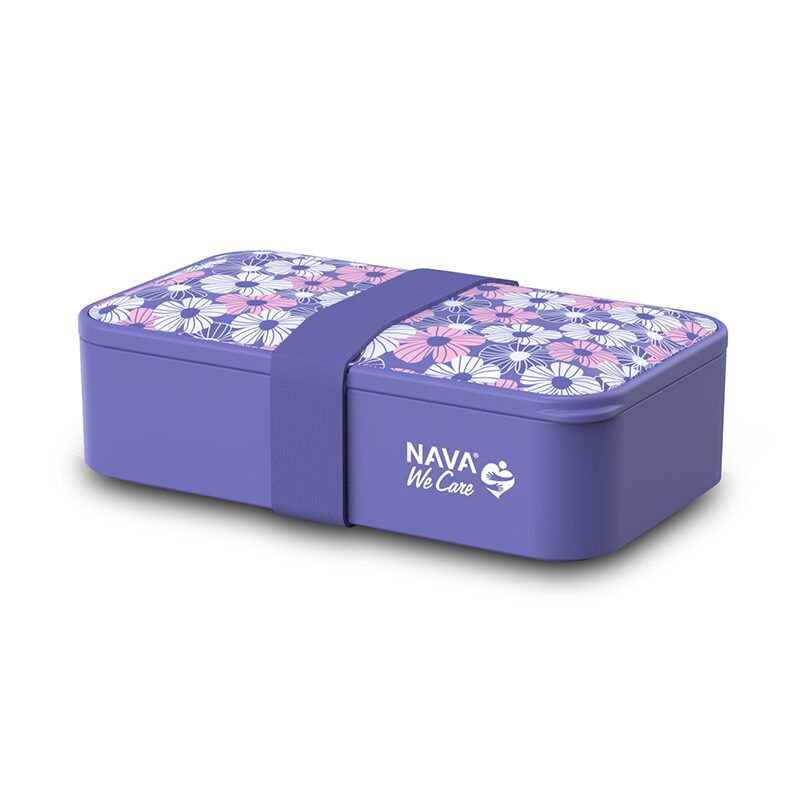 Lunchbox Nava We care 650 ml violet [1]