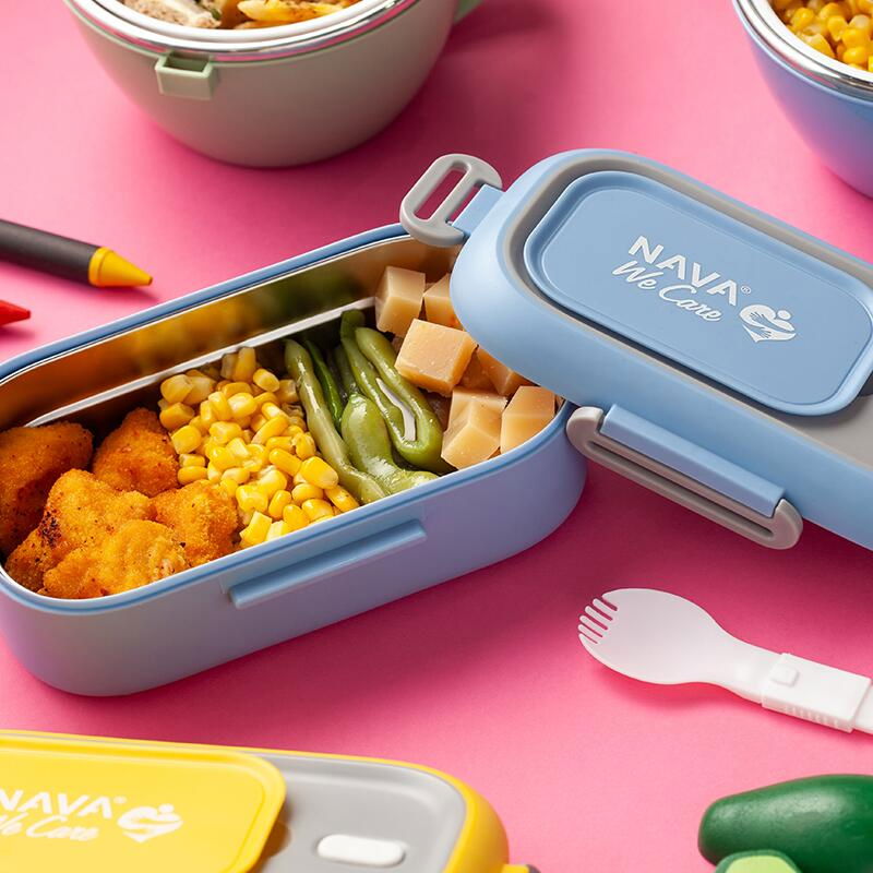 Lunchbox Nava We care 800 ml galben [19]