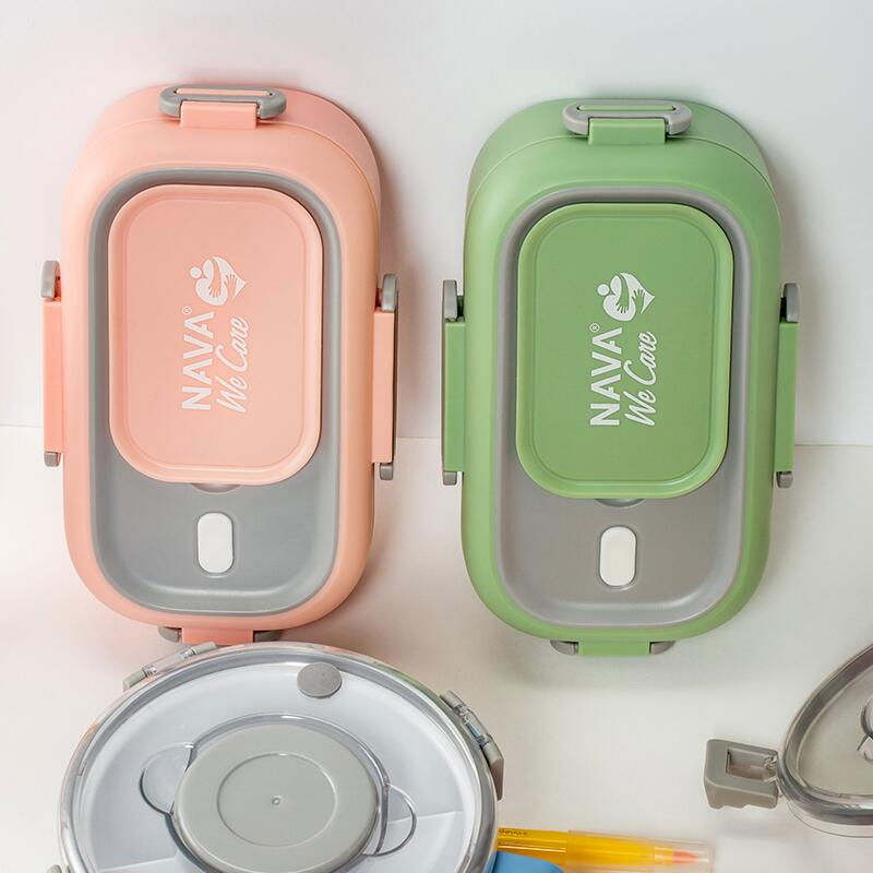 Lunchbox Nava We care 800 ml galben [13]